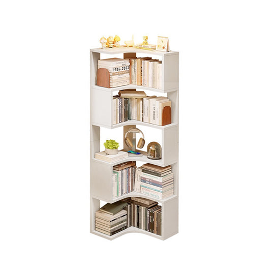 White Corner Bookshelf
