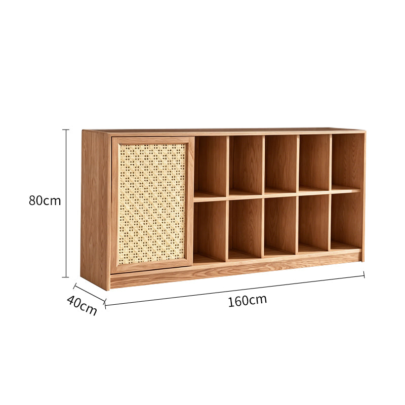 Pre Sale Harman Bookcase in Light Walnut Ash Wood