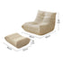 Pre Sale White Tech Fabric Caterpillar Leisure Chair