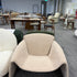 Velvet Structured Cotton Crab Chair