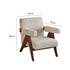 Off-White Linen Chandigarh Lounge Chair