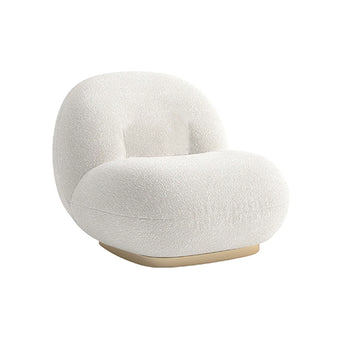 Modern White Swivel Sydney Chair