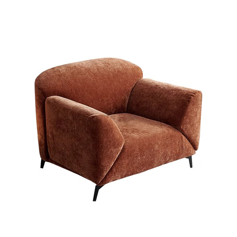 Pre Sale Brick Red Chenille Multi-Functional Lounge Chair