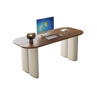 Walnut/Saddle Leather/Desk/160/180