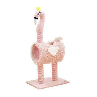 Flamingo Cat Bed Tower