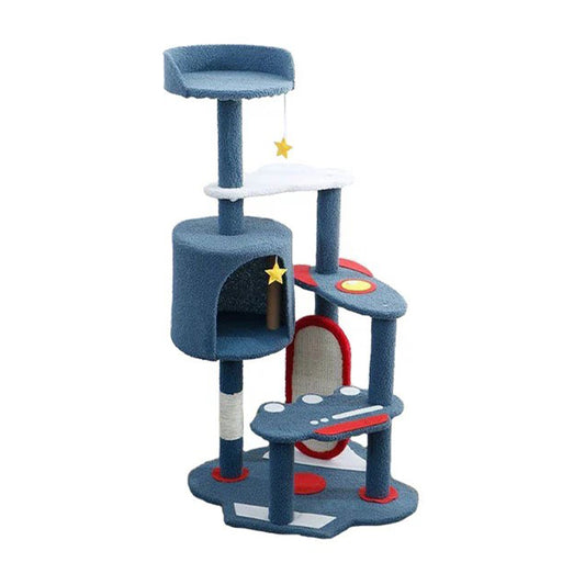 Starry Five-Layer Cat Scratching Tree