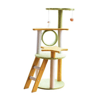 Starry Sky Four-Layer Cat Scratching Tree