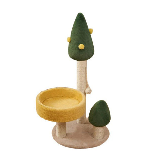 Pine Tree Triple-Layer Cat Scratching Tree