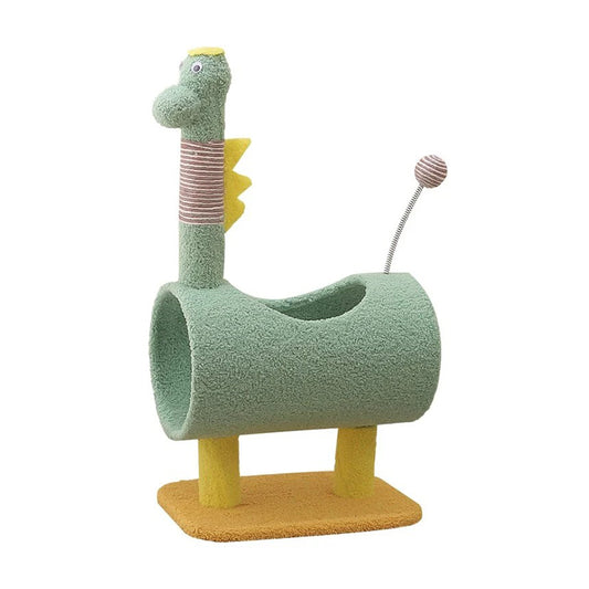 Little Dinosaur Cat Bed Tower