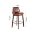Swivel Bar Stool in Walnut Wood Green/Blue/Coffee/White