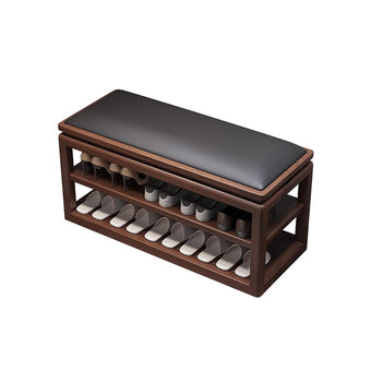 Pre Sale Walnut Solid Wood Shoe Bench