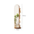 Vintage-colored Solid Wood Dressing Mirror