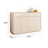 Pre Sale Pure white painted moonlight shoe cabinet