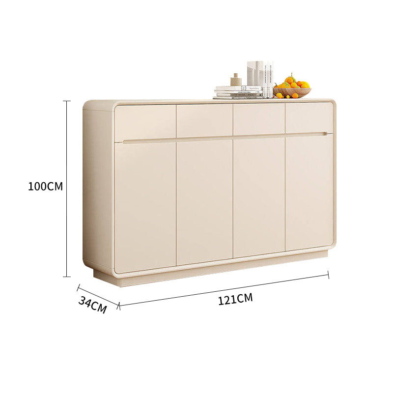 Pre Sale Pure white painted moonlight shoe cabinet