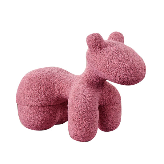 Faux Lamb’s Wool/Cute Horse/Leisure/Stool