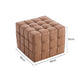 Handcrafted Leather Cube Seats