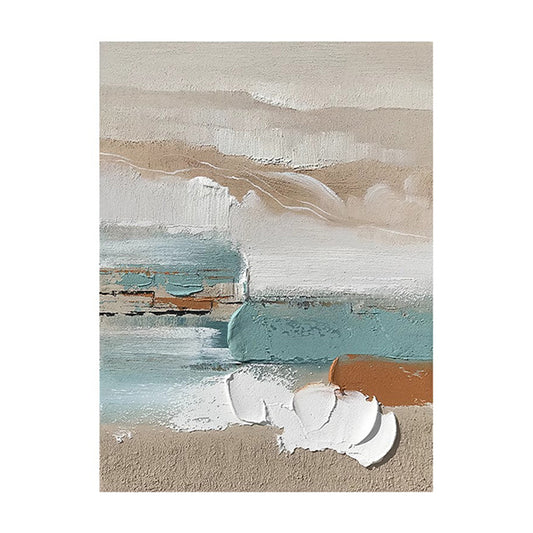 "Snowy River" Hand-painted/Oil Painting/Solid Wood Frame/60x90cm