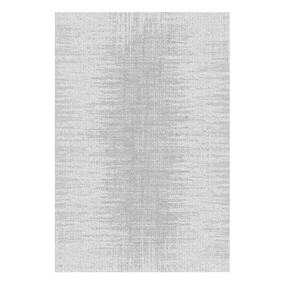 Gray Looped  Rug  With Linen Non-Slip