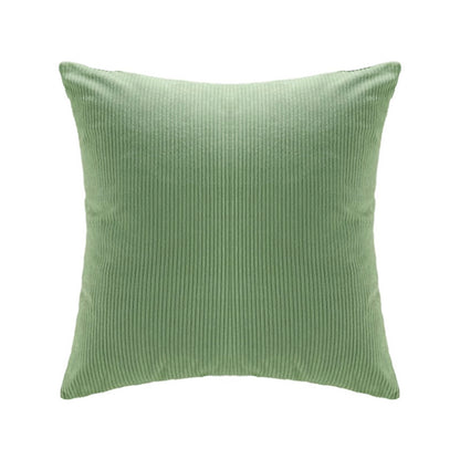Green/Corduroy/Square Cushion