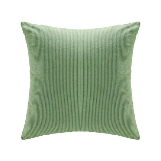 Green/Corduroy/Square Cushion