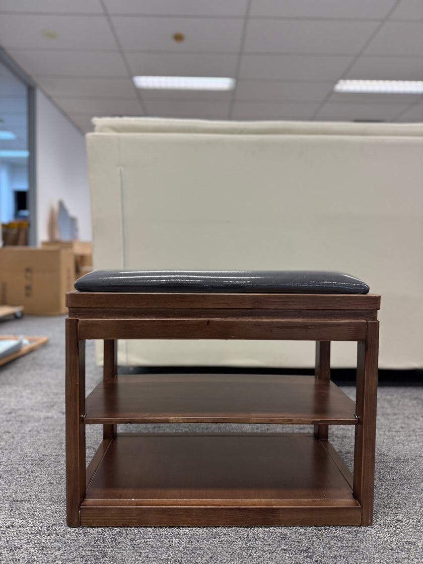 Pre Sale Walnut Solid Wood Shoe Bench