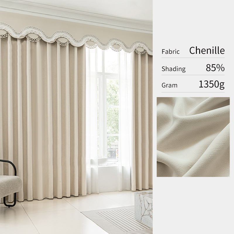 Chenille Jacquard Curtains