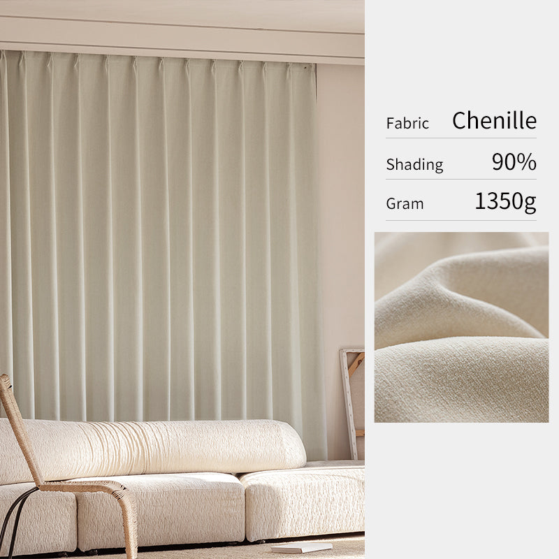 Cashmere-Imitate Chenille Curtains