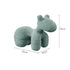 Horse-Shaped Ottoman Stool Lamb Fleece