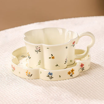 Little Flower Cup and Saucer Set