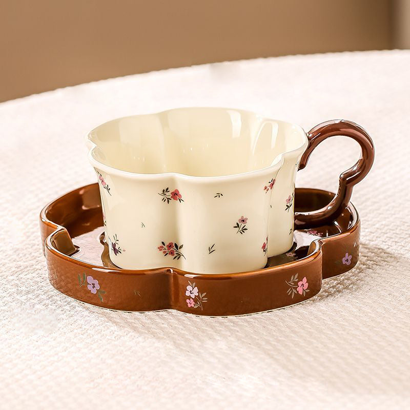 Little Flower Cup and Saucer Set