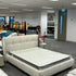 Off White/Solid Wood/Bed/4-Grid/153/183