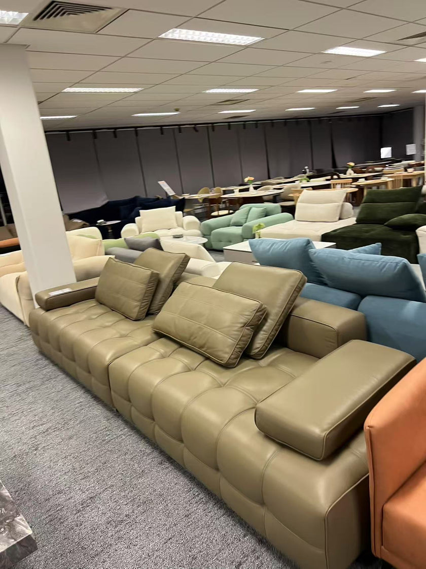 Genuine Leather Lawrence Sofa