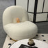 Modern White Swivel Sydney Chair