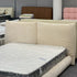Chenille Solid Wood Petal Bed 153/183