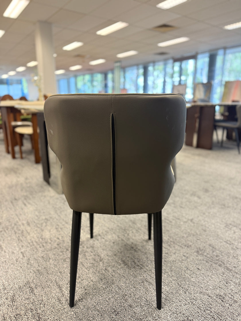 Gray Soft Pack Butterfly Dining Chair