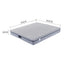Pre Sale Grey Tencel Pocket Spring Mattress | Queen/King Size