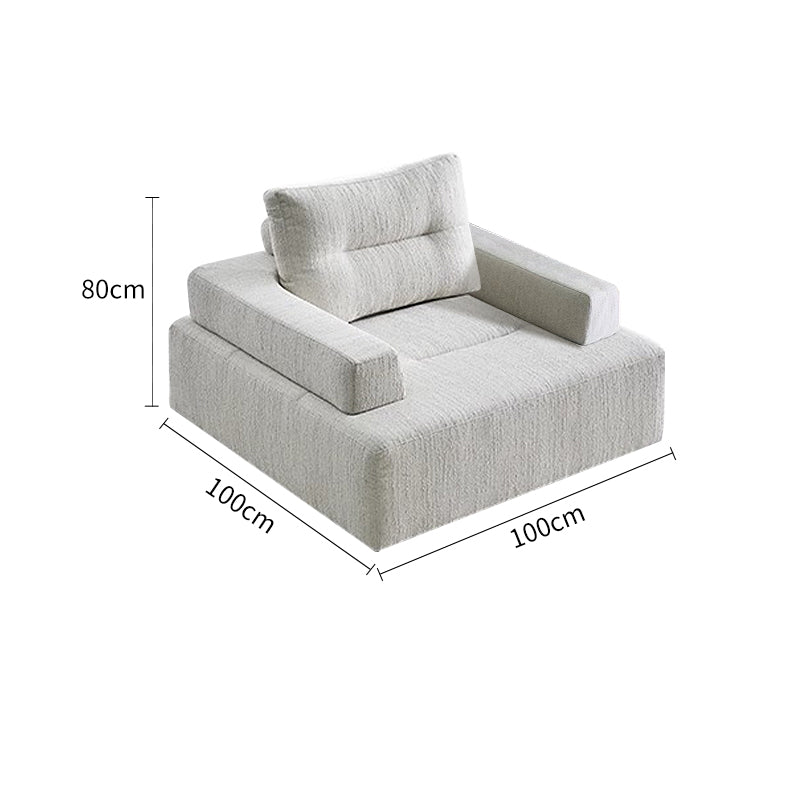 Modular Cube Single Seater Sofa