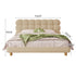 White/Pink/ Khaki/GreySolid Wood/Bed/7-Grid/153/183
