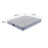 Gray Tencel/Independent Spring/Latex Mattress/153