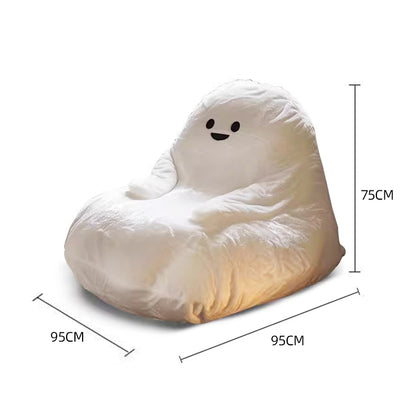White/Ghost Lounge Chair