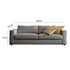 Cotton Linen Fabric Sofa 1.8m