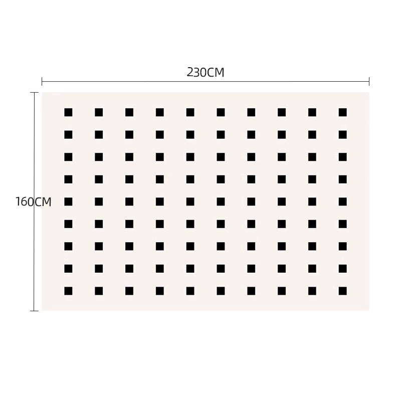 Checkerboard/Three-Proof Loop Pile/Silicone Base/Carpet